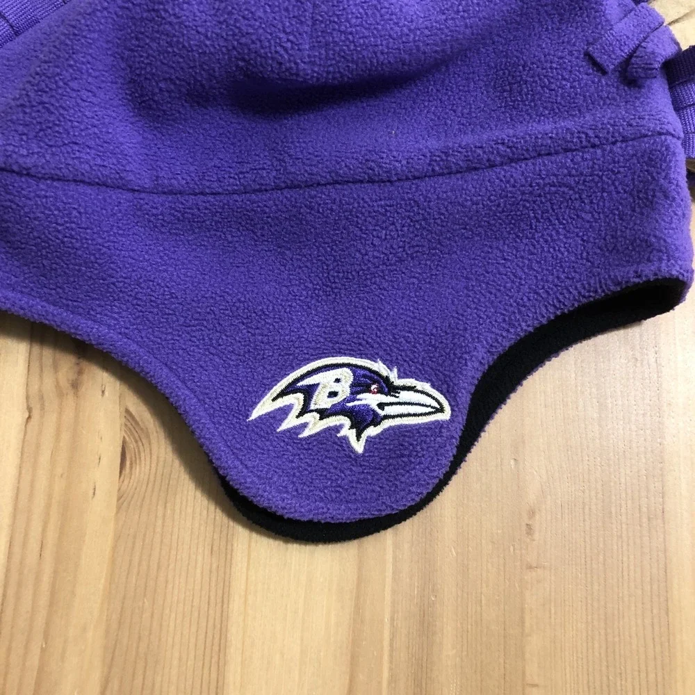 '47 Brand Baltimore Ravens Tomahawk Knit Beanie Youth Purple NFL Football
